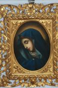 After Carlo Dolci19th century'Portrait of Madonna'In ornate gilt foliate frame28 cm x 20 cm