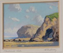 Robert Leslie Howey1900-1981Set of 3WatercolourSigned"Blackhall Rocks", "Near Swainby", "Near