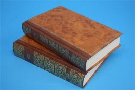 Fifty leather bound volumes "Charles Dickens" published 2004, tooled in gilt.