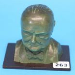 A money box in the form of Winston Churchill "Save for Victory".