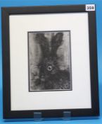 Chris France  Watercolour  Signed  "A portrait of a hare"  20 cm x 13.5 cm