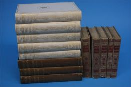 Three volumes "Master Francis Rabelais"; four volumes "The Heptomeron of the Tale of Margaret