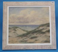 Karl Emil Lundgreen  1884-1934  Oil on board  Signed and Dated 1927  "The North Sea"  41 cm x 45 cm