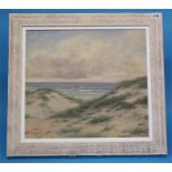 Karl Emil Lundgreen  1884-1934  Oil on board  Signed and Dated 1927  "The North Sea"  41 cm x 45 cm