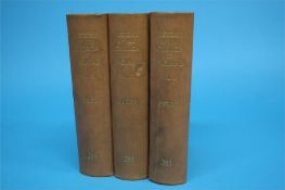 Three volumes of "The Great War", five volumes of "The Handbook of British Birds", 2nd Edition,
