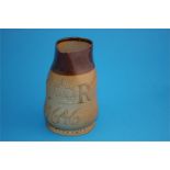 A Doulton Lambeth stoneware jug CR 1646, impressed mark, manufactured for Phillips, Oxford Street,