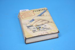 "On Her Majesty's Secret Service" by Ian Fleming, First published 1963, published by Jonathan Cape
