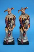Two Royal Doulton figures 'The Jester', HN 2016. (2)