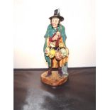 Royal Doulton figure "The Mask Seller" HN2103. 23 cm in height.