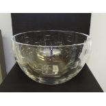A Waterford crystal bowl by John Rocha 25cm diameter. With box