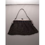 925 silver chain mail purse.126 grams