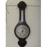 A banjo barometer 28 inches long