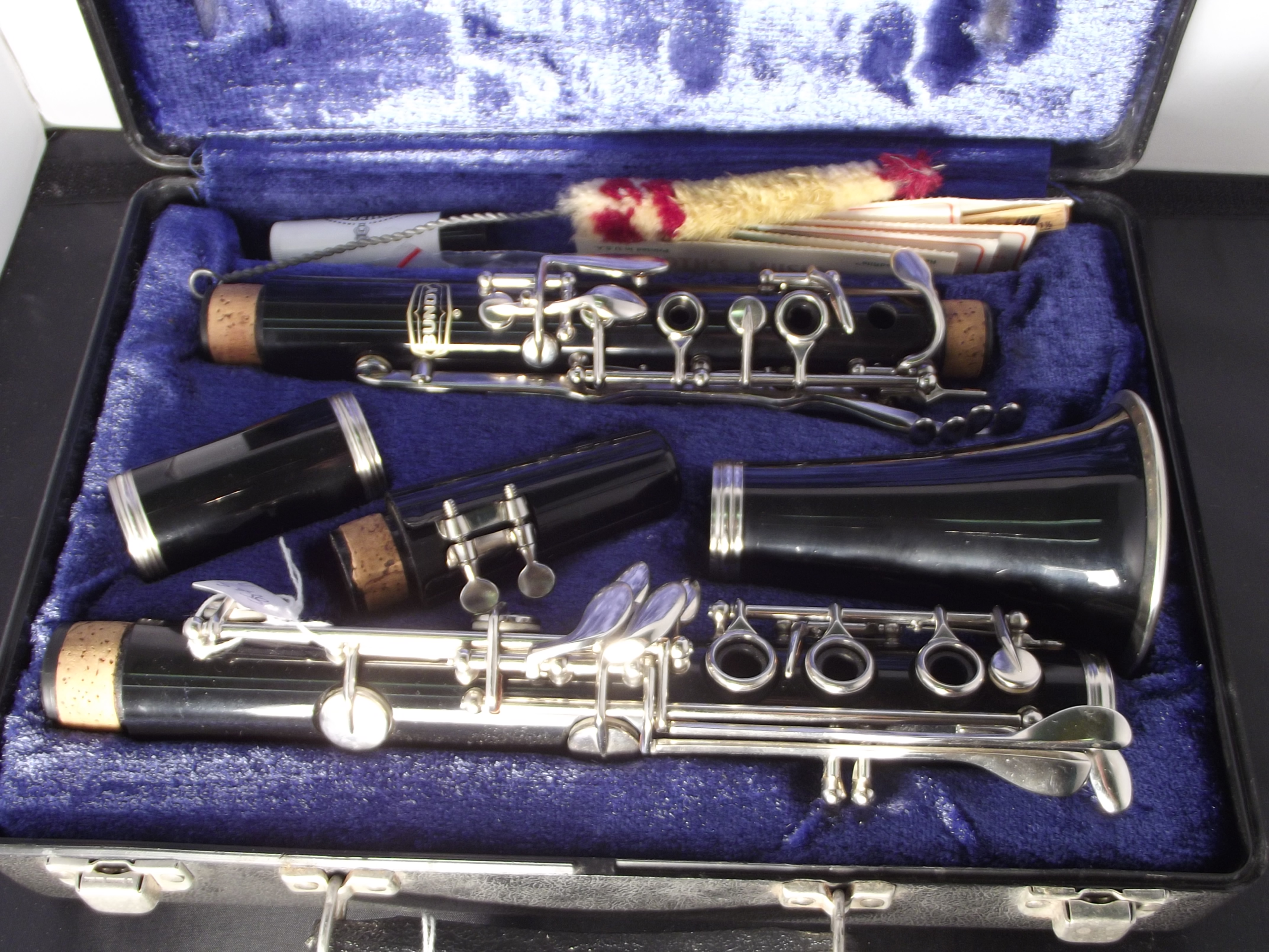 Cased Selmer Bundy Resonite clarinet. - Image 2 of 2
