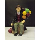 Royal Doulton figure. 'The Balloon Man', HN 1954, 19cm in height