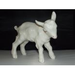 A Russian lamb with green stamp to the base