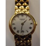 Raymond Weil Geneve gold plated ladies wristwatch