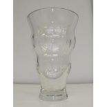 Waterford crystal vase by John Rocha. 26cm high