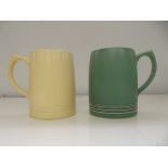Two Keith Murry mugs, Wedgewood signed to base height 12 cm
