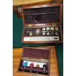 Four cased scientific instruments to inc