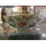 A 19th century Chinese famille rose bowl