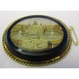 A 19th Century Micro-Mosaic Brooch: 
de