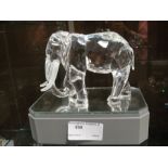 A Swarovski crystal Elephant from the In