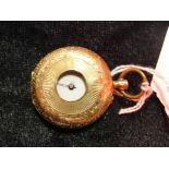 A 14ct ladies pocket watch