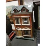 A late Victorian doll's house and furnit