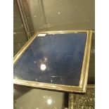 A HM silver photograph frame