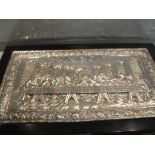 'The Last Supper' in a 925 silver frame