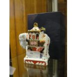 A boxed Royal Worcester 'Nelson's Elepha