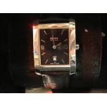 A cased Hugo Boss gentleman's wristwatch