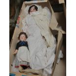 A 19th century Armand Marseilles doll; together with one other