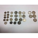 30 18th/19th century Maundy coins