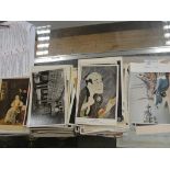 A quantity of postcards on British Museum subjects, paintings, antiques etc