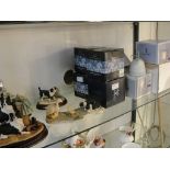 A quantity of Lladro bells & Border Fine Arts figures