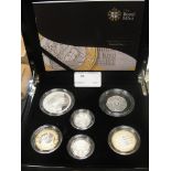 A 2011 Royal Mint Piedfort Proof Set : £5 - £1