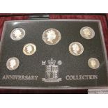 Two 1996 Anniversary Collection Silver Proofs