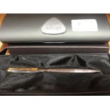 A boxed Mont Blanc Norlesse biro;