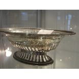 A HM silver basket