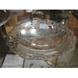 An Egyptian silver bowl