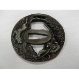 A Samurai sword Tsuba