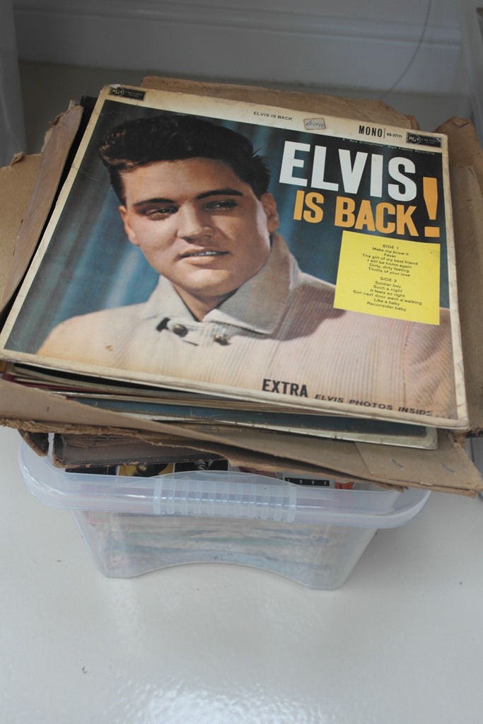 A quantity of Elvis memorabilia