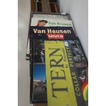 Vintage clothing signs to inc coupons for clothes sign Van Heusen,