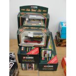 A quantity of boxed Corgi Eddie Stobart vehicles (7)