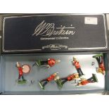 A boxed Britains Band of the Lifeguards No 00157