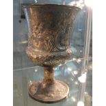 A HM silver trophy "Officers Shooting Cup" from Friends of Oxford