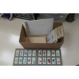 A quantity of cigarette cards to inc Players etc