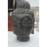 A hardstone buddahs head