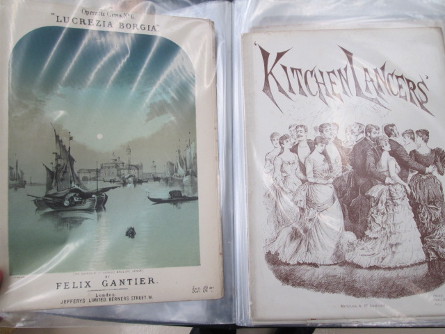 A collection of sheet music, c1900, - Image 10 of 37
